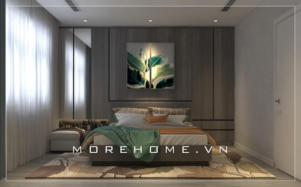 Giường ngủ gỗ hiện đại